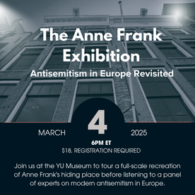 anne frank save the date card